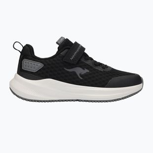 Detské topánky KangaROOS K-RDK Fam EV jet black/steel grey