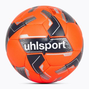 Futbalová lopta uhlsport 290 Ultra Lite Addglue fluo orange/marine/silver veľ.  3