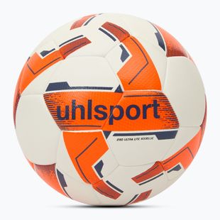 Futbalová lopta uhlsport 290 Ultra Lite Addglue white/fluo orange/navy veľ.  3