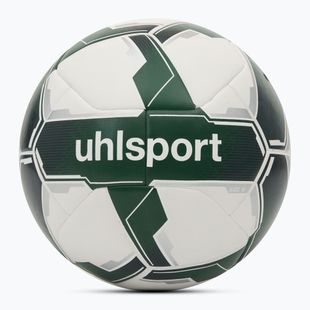 Futbalová lopta uhlsport Attack Addglue For The Planet white/dark green/silver v. 5