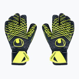 Brankárske rukavice uhlsport Prediction Soft Pro black/white/fluo orange