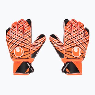 Brankárske rukavice uhlsport Soft Resist + Flex Frame fluo orange/white/black