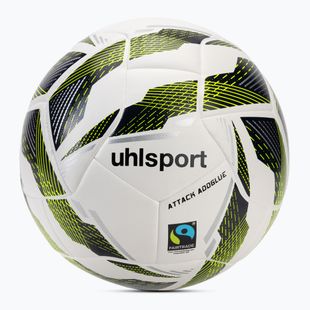 Futbalová lopta uhlsport Match Addglue white/navy/fluo yellow veľkosť 5