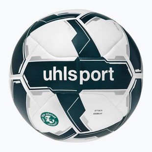 Futbalová lopta uhlsport Attack Addglue white/dark blue/blue veľkosť 5