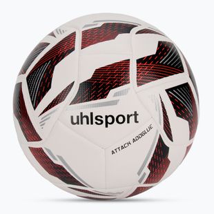 Futbalová lopta uhlsport Attack Addglue white/black/fluo red veľkosť 4