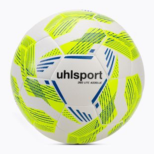 Futbalová lopta uhlsport 350 Lite Addglue white/fluo yellow/dark blue veľkosť 5