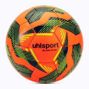 Futbalová lopta uhlsport Ultra Lite Soft 290 fluo orange/navy/fluo yellow veľkosť 4
