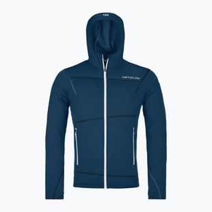 Pánska mikina ORTOVOX Fleece Light Hoody deep ocean