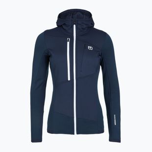 Dámska mikina ORTOVOX Fleece Grid Hoody deep ocean
