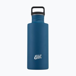 Esbit Sculptor Edelstahl Trinkflasche fľaša 750 ml fleece modrá