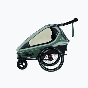 Qeridoo Pro Kidgoo 2 / Kidgoo 2 Sport kryt proti dažďu 2022 transparentný