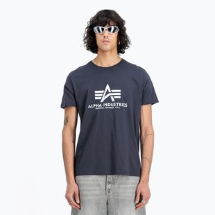 Alpha Industries pánske tričko Basic navy
