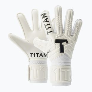 Detské brankárske rukavice T1TAN Classic 1.0 White-Out Junior white
