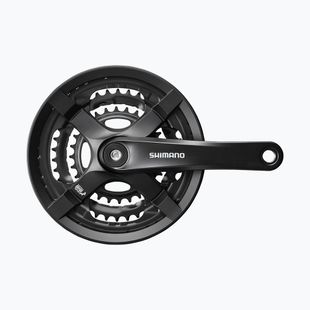 Kľukový mechanizmus Shimano FC-TY501 Square 8/7/6 rz 185,5 mm black