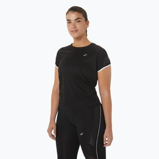 Dámske bežecké tričko ASICS Icon Top preformance black