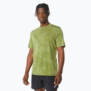 Pánske tričko na behanie  ASICS Metarun Pattern 1/2 ZIP cactus