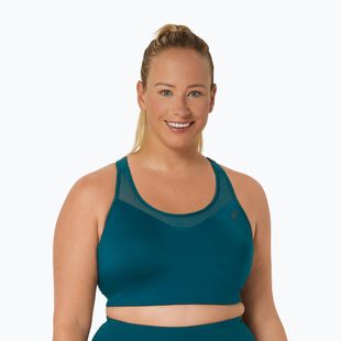 ASICS Accelerate rich teal bežecká podprsenka