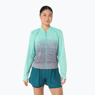 Dámska bežecká bunda ASICS Nagino Run Seamless aurora green/blue expanse