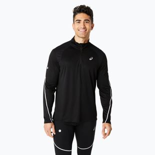 Pánsky bežecký rukáv ASICS Road Lite-Show 1/2 Zip performance black