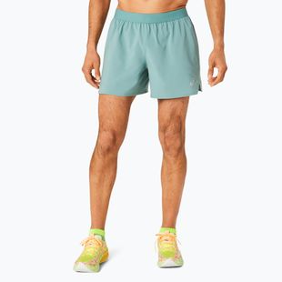 Pánske šortky na behanie ASICS Road 5IN celadon