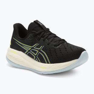 Dámska bežecká obuv ASICS Gel-Cumulus 26 black/safety yellow