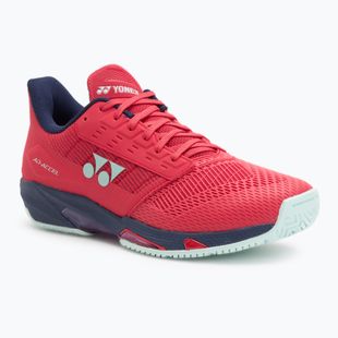 Pánska tenisová obuv YONEX Power Cushion Ad-Accel sunsed red