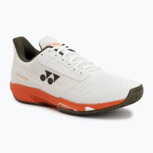 Pánske tenisové topánky YONEX Power Cushion Ad-Accel white/orange