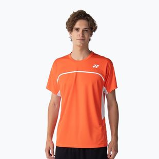 Pánske tričko YONEX 10726 Practice Crew Neck cyber orange