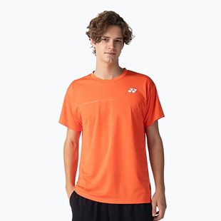 Pánske tenisové tričko YONEX 10728 Crew Neck cyber orange