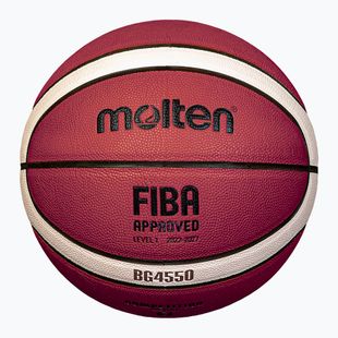 Basketbalová lopta Molten B7G4550 FIBA ​​brown veľkosť 7
