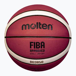 Basketbalová lopta Molten B7G3850 FIBA ​​brown veľkosť 7