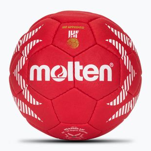 Lopta na hádzanú Molten H3A5000-S4F IHF OFFICIAL BALL PARIS 2024 red veľkosť 3