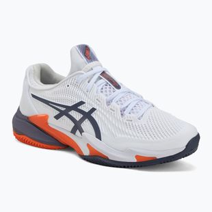 Pánske tenisové topánky ASICS Court FF 3 Clay white/greyish purple