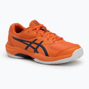 Detské tenisové topánky ASICS Gel-Game 10 GS Clay Jr nova orange/indigo fog
