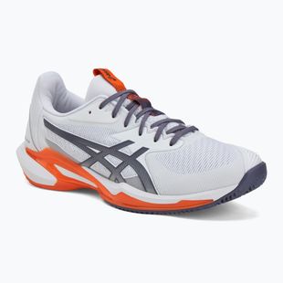 Pánska tenisová obuv ASICS Solution Speed FF 3 Clay white/ greyish purple