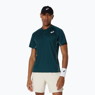 Pánske tričko ASICS Match Actibreeze Polo saxon green