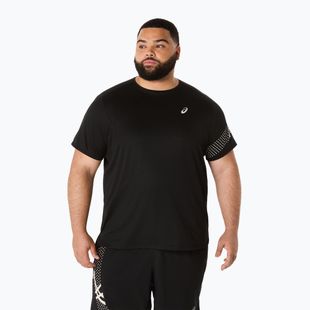 Pánske bežecké tričko ASICS Icon SS Top performance black