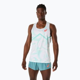 Pánske bežecké tričko ASICS Light Knit Singlet soothing sea