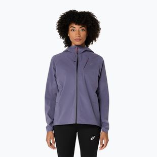 Dámska bežecká bunda ASICS Metarun Waterproof greyish purple