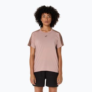 Dámske bežecké tričko ASICS Fujitrail Elite Top neutral pink/taupe grey
