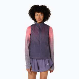 ASICS dámske bežecké oblečenie bez rukávov Metarun Packable sivo-fialové