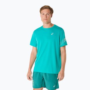 Pánske bežecké tričko ASICS Icon SS Top wave teal