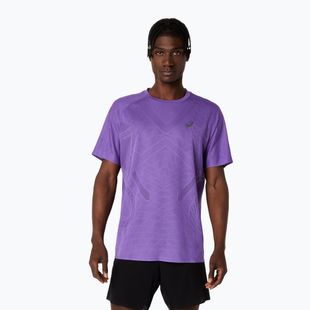 Pánske bežecké tričko ASICS Metarun SS Top edo purple