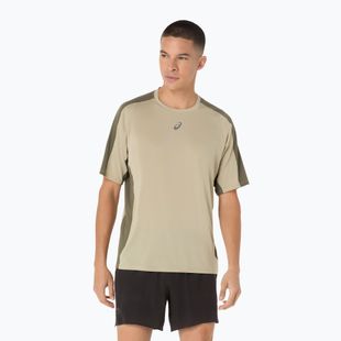 Pánske bežecké tričko ASICS Fujitrail Elite Top khaki/mantle green
