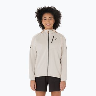 Dámska bežecká bunda ASICS Fujitrail Elite Waterproof cream