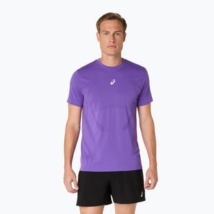 Pánske bežecké tričko ASICS Road Seamless edo purple