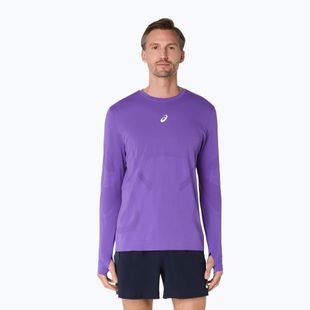 Pánske bežecké tričko longsleeve ASICS Road Seamless LS edo purple