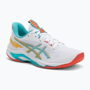 Dámske volejbalové topánky ASICS Netburner Ballistic FF 4 white/sea glass