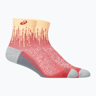 Ponožky ASICS Performance Run Quarter bright orange/black