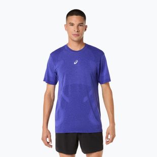 Pánske bežecké tričko longsleeve ASICS Road Seamless LS cobalt burst/eggplant